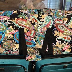 Paisley Print Duffel Women's Bag